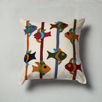 Applique Work Cushion Cover