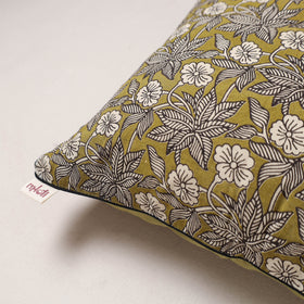 Kalamkari Print Cushion Cover (16 x 16 in) 176