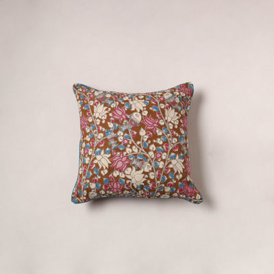Kalamkari Print Cushion Cover (16 x 16 in) 177