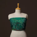 Bengal Kantha Hand Embroidered Cotton Blouse Piece 73