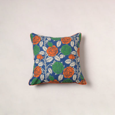 Kalamkari Print Cushion Cover (16 x 16 in) 181