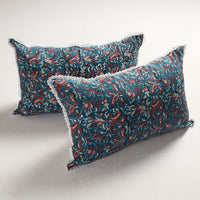 block print pillow covers