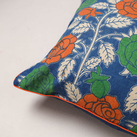 Kalamkari Print Cushion Cover (16 x 16 in) 181