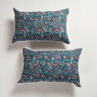 block print pillow covers