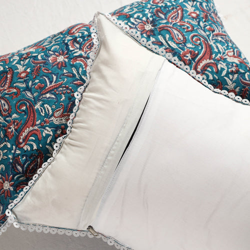 block print pillow covers