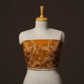 Bengal Kantha Hand Embroidered Cotton Blouse Piece 79