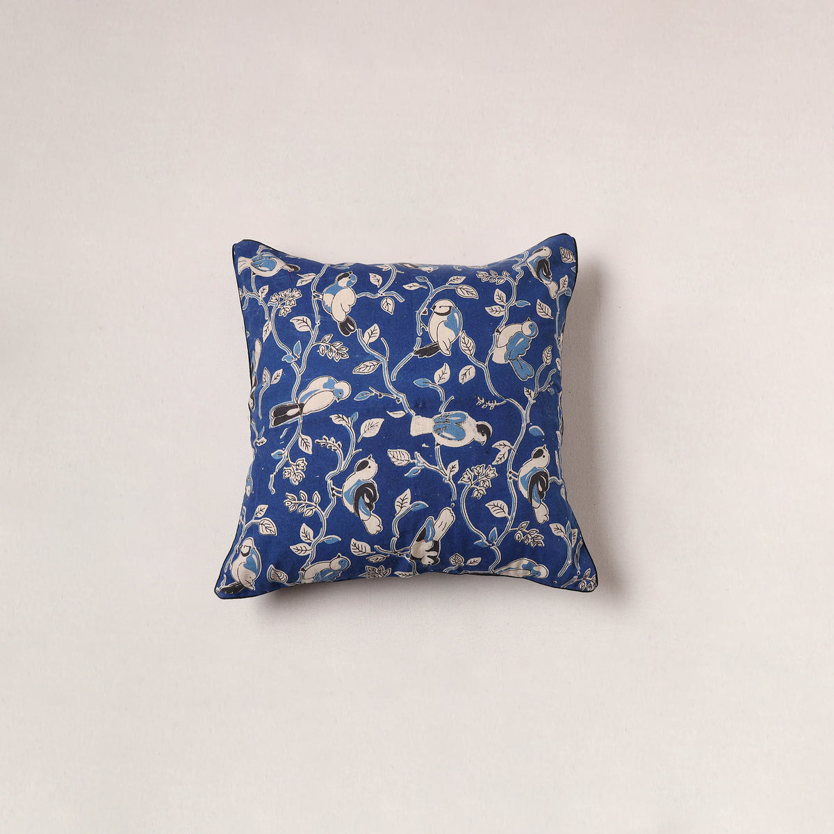 Kalamkari Print Cushion Cover (16 x 16 in) 183