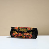 Authentic Kashmiri Crewel Embroidery Velvet Clutch 44