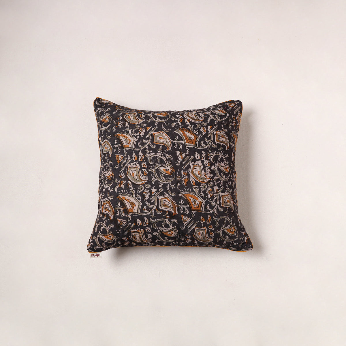 Kalamkari Print Cushion Cover (16 x 16 in) 184