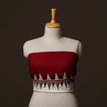 Bengal Kantha Hand Embroidered Cotton Blouse Piece 92