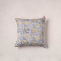 Sanganeri floral print cushion cover (16 x 16 in) 186