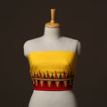 Bengal Kantha Hand Embroidered Cotton Blouse Piece 94