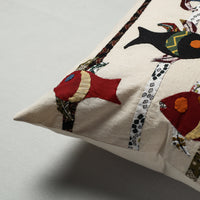 Applique Work Cushion Cover