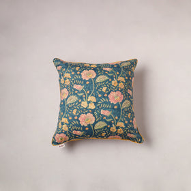 Sanganeri Floral Print Cushion Cover (16 x 16 in) 188