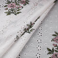Sanganeri Hand Block Print Pure Cotton Floral Hakoba Fabric 02