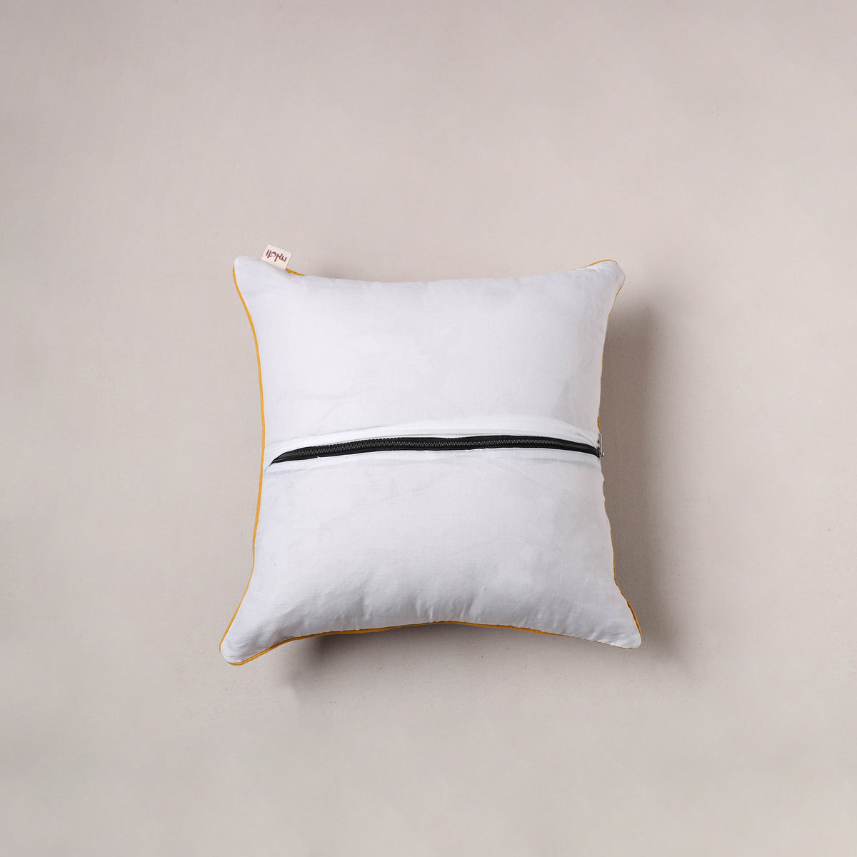 Sanganeri Floral Print Cushion Cover (16 x 16 in) 188