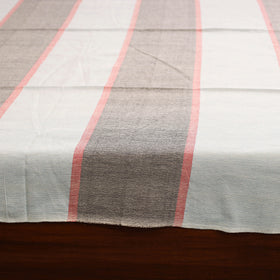 Grey - single handloom cotton bed sheet (90 x 60 in) 119