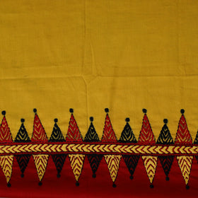 Bengal Kantha Hand Embroidered Cotton Blouse Piece 94