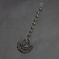 Buy Antique Finish Oxidised White Metal Maang Tikka 16 Online at iTokri.com