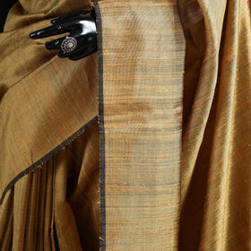 Handloom Tussar Silk Zari Border Bhagalpuri Saree 06