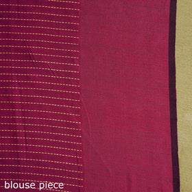 Handloom Tussar Silk Zari Border Bhagalpuri Saree 06