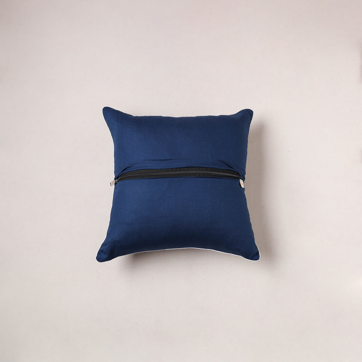 Indigo Bagru Print Cushion Cover (16 x 16 in) 198