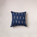 Indigo Bagru Print Cushion Cover (16 x 16 in) 199