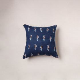 Indigo Bagru Print Cushion Cover (16 x 16 in) 199