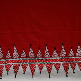 Bengal Kantha Hand Embroidered Cotton Blouse Piece 89
