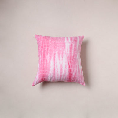 Shibori tie-dye cushion cover (16 x 16 in) 200 - handcrafted