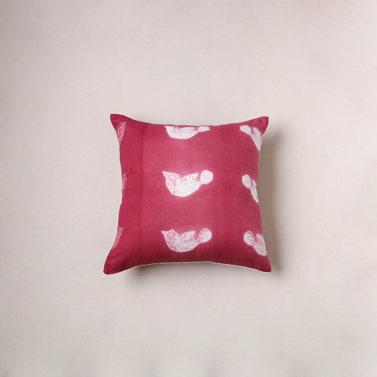 Shibori Tie-Dye Cushion Cover (16 x 16 in) 201
