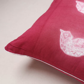 Shibori Tie-Dye Cushion Cover (16 x 16 in) 201