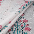 Sanganeri Hand Block Print Pure Cotton Floral Hakoba Fabric 15