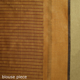 Handloom Tussar Silk Zari Border Bhagalpuri Saree 08