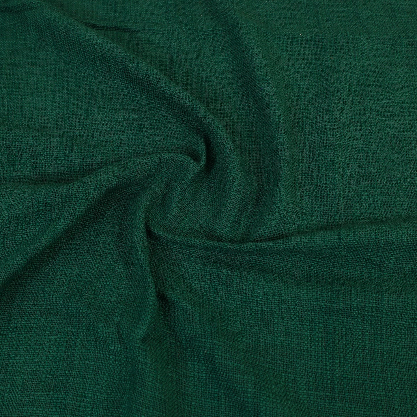 Green - Pure Handloom Cotton Double Bed Cover from Bijnor 22