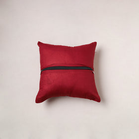 Bandhani tie-dye cushion cover (16 x 16 in) 204