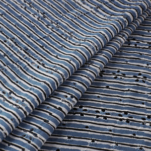 Sanganeri Hand Block Print Pure Cotton Floral Hakoba Fabric 19