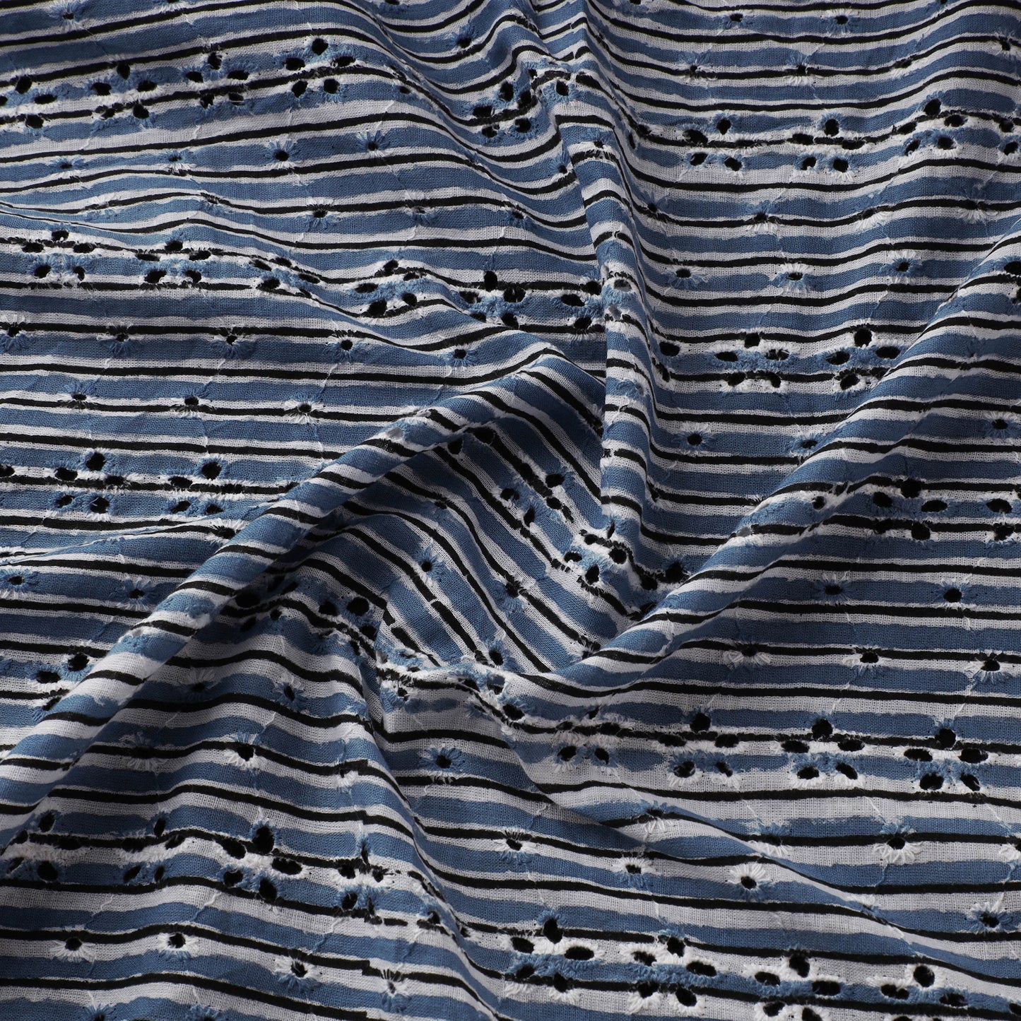 Sanganeri Hand Block Print Pure Cotton Floral Hakoba Fabric 19