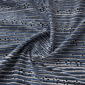 Sanganeri Hand Block Print Pure Cotton Floral Hakoba Fabric 19