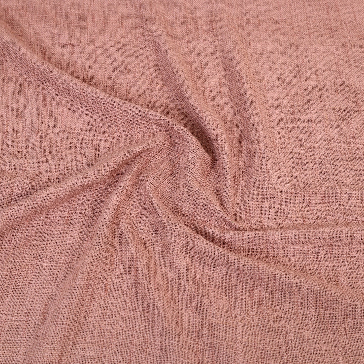 Pink - Pure Handloom Cotton Double Bed Cover from Bijnor 23