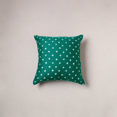 Bandhani Tie-Dye Cushion Cover (16 x 16 in) 206