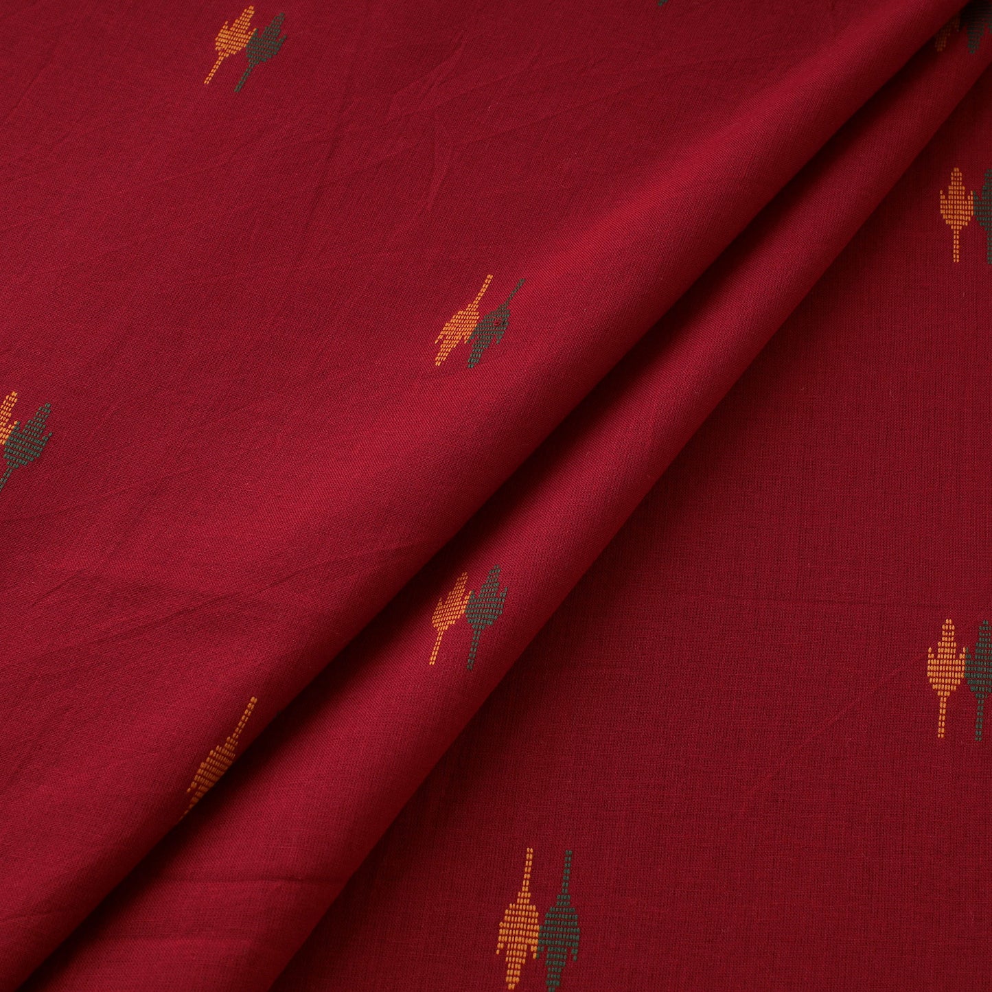 Prewashed Cotton Jacquard Buti Fabric 01