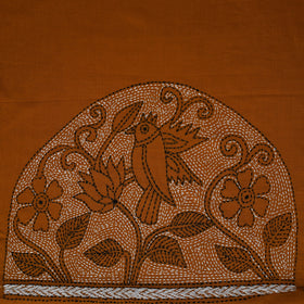 Bengal Kantha Hand Embroidered Cotton Blouse Piece 79