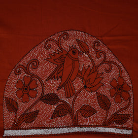 Bengal Kantha Hand Embroidered Cotton Blouse Piece 78
