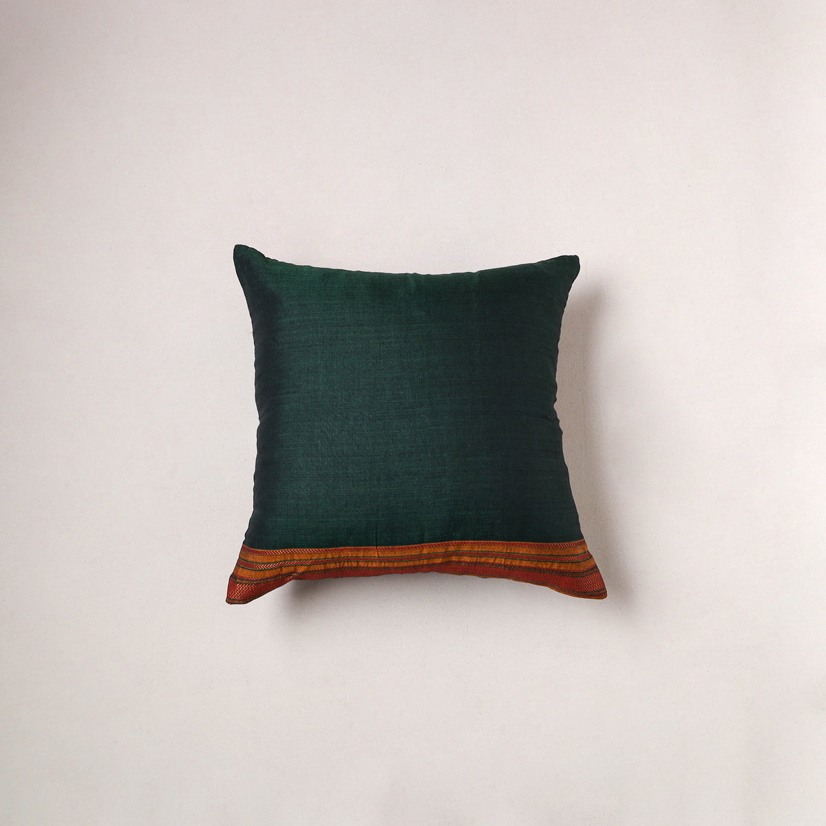 Plain Dharwad Cushion Cover (16 x 16 in) 210