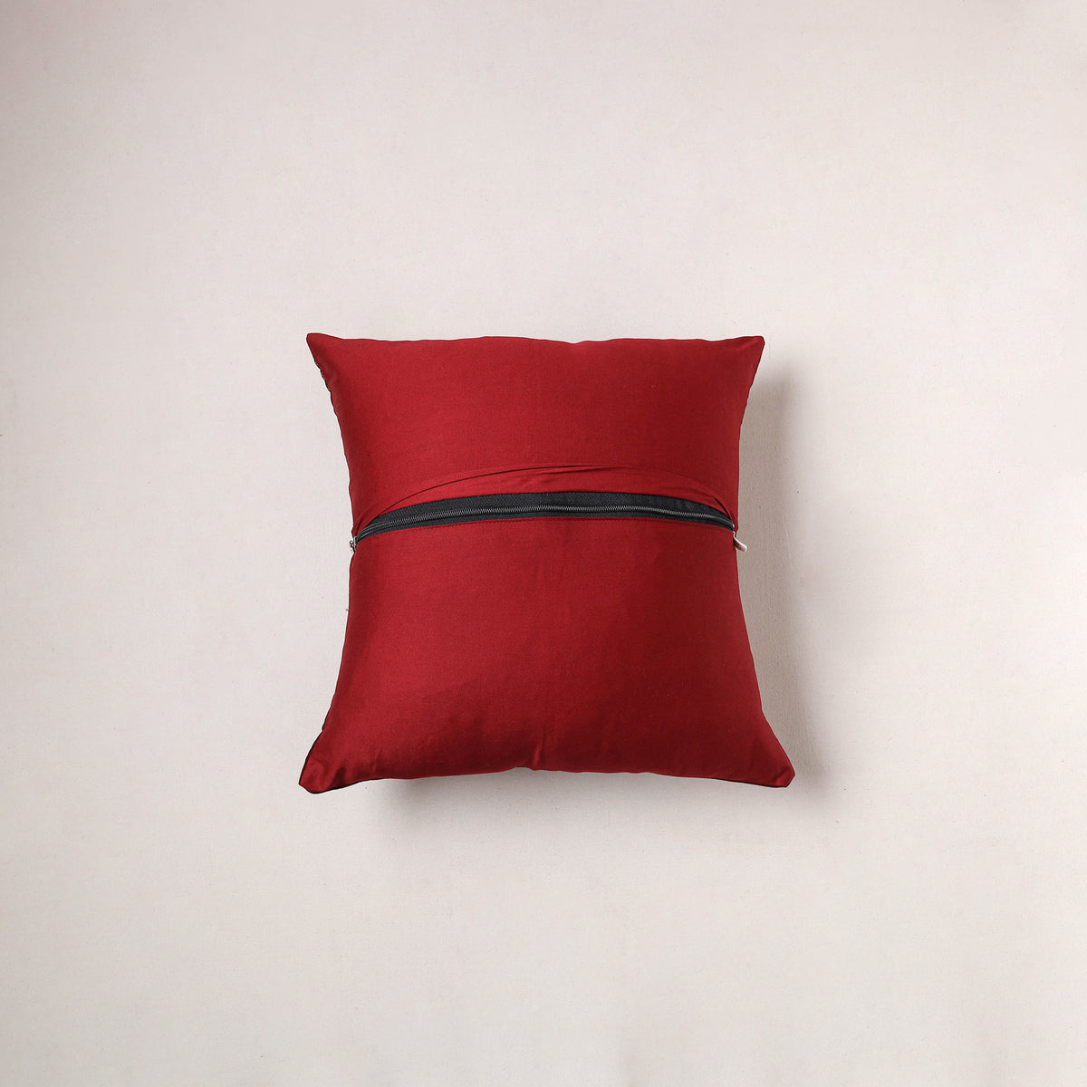 Plain Dharwad Cushion Cover (16 x 16 in) 211