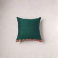Plain Dharwad Cushion Cover (16 x 16 in) 215