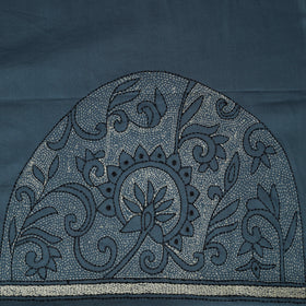 Bengal Kantha Hand Embroidered Cotton Blouse Piece 74
