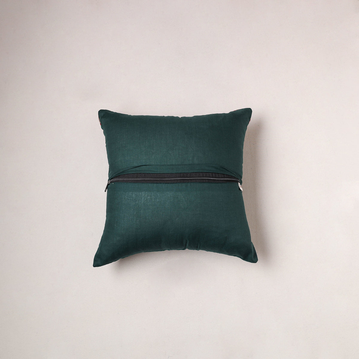Plain Dharwad Cushion Cover (16 x 16 in) 215