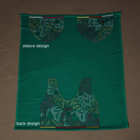 Bengal Kantha Hand Embroidered Cotton Blouse Piece 73